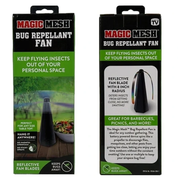 Magic Mesh Bug Repellent Fan - Picture 6 of 6